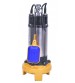 EXCELSERV Sewage Submersible Pumps 1.5 HP Cast Iron Stainless Steel Body
